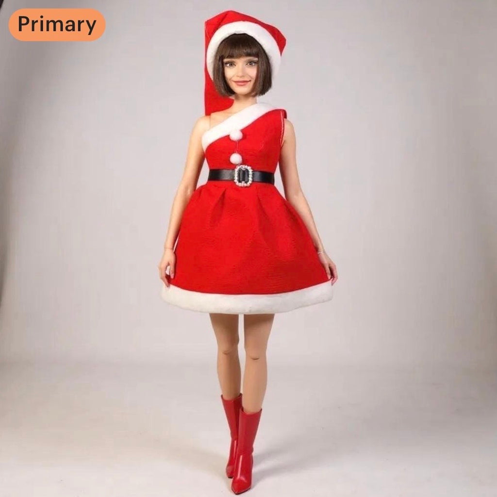 Christmas Winter Holiday Cheerful Outfits Sets, Regular dolls MTM and  Fashion Dolls
