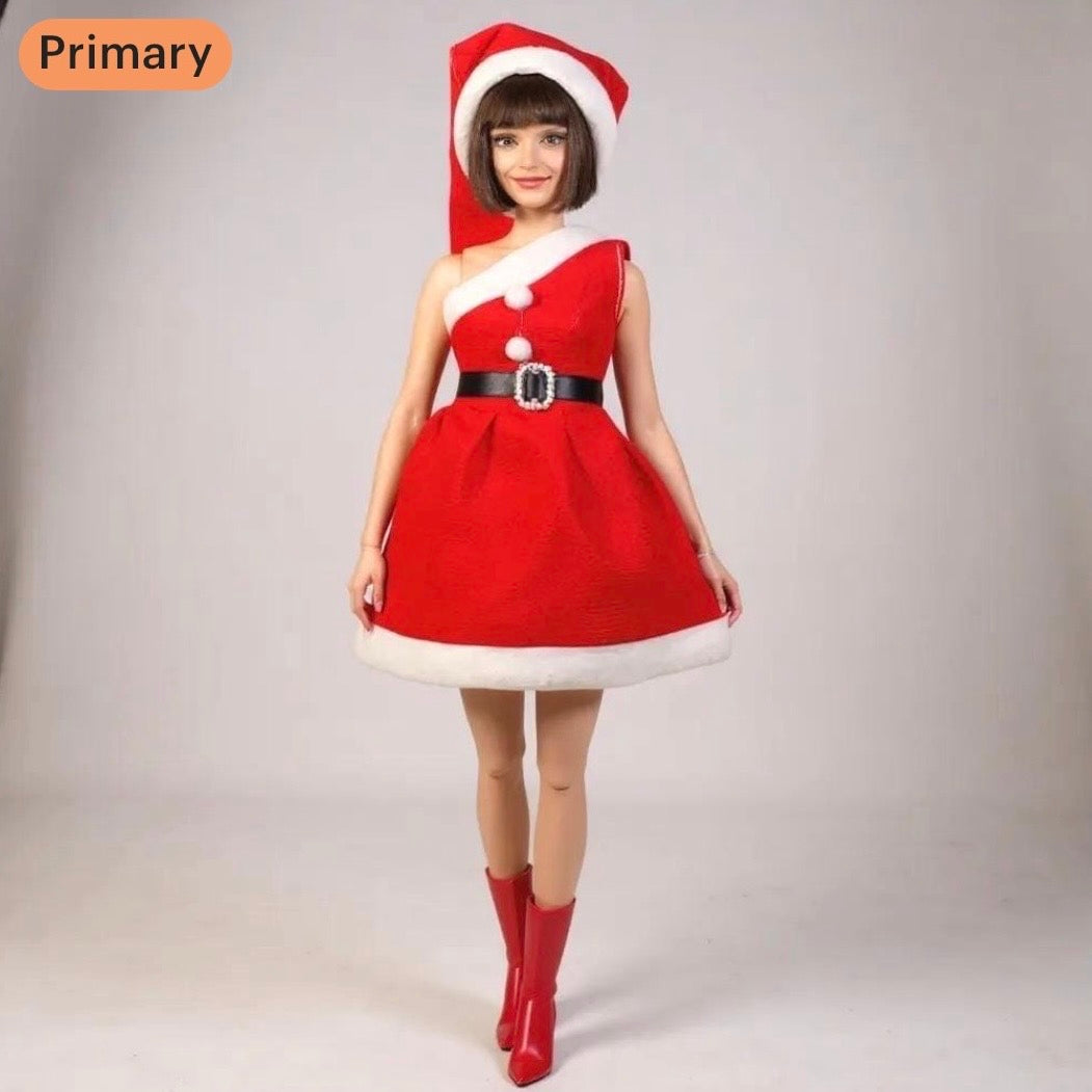 Christmas Winter Holiday Cheerful Outfits Sets, Regular dolls MTM and  Fashion Dolls