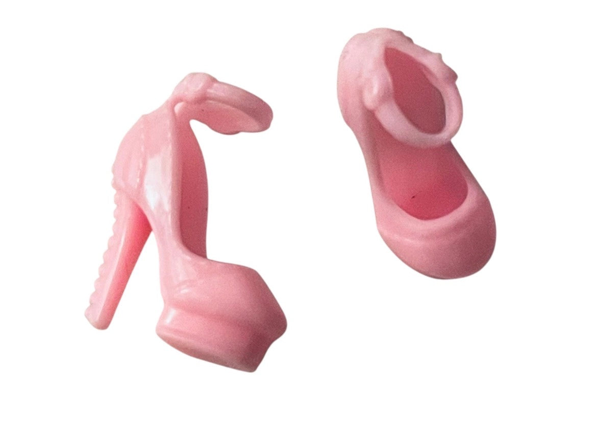 3 pairs Regular 11.5” Doll High Heel Shoes, 1:6 Scale Fashion Doll