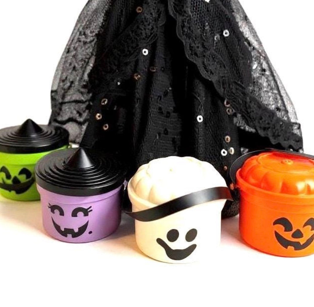 Fashion Doll Black Taffeta Dress Halloween MINI Boo Buckets