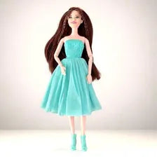 Fashion, doll warm nights cocktail dress: matching high heels included