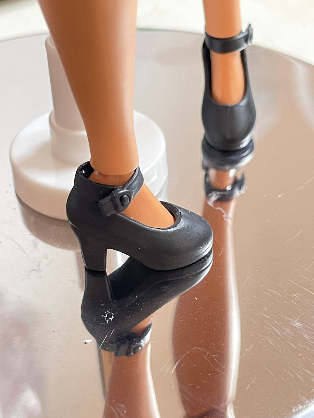 Curvy Fashion Doll Shoes: 1/6 Scale Flat Feet Dol Fits Curvy MTM BB Doll/Some fit regular
