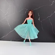 Fashion, doll warm nights cocktail dress: matching high heels included