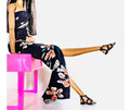 Fashion Doll Sandals: Black, Gold, Green, Pink MTM Doll Shoes