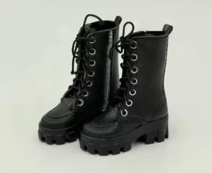 Fashion Doll Boots: 1/6 Scale Flat Feet Doll Boots Fits Curvy and Regular MTM BB Doll