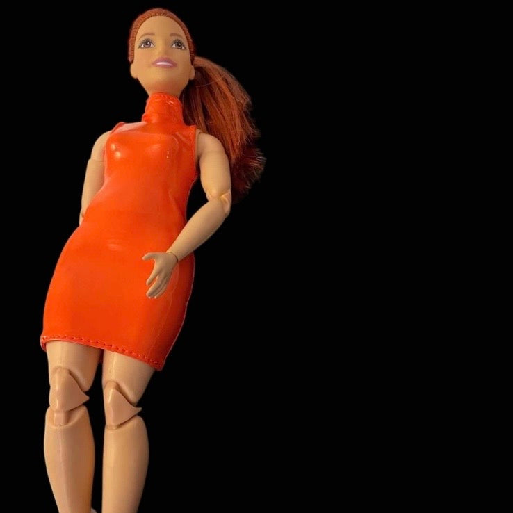 Retro Doll Mini Dress Outfit- Fits Integrity, MTM, Curvy Dolls