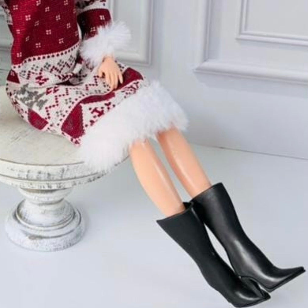Christmas Winter Fashion Doll Clothes Outfits 1:6 Scale 11.5” Dolls