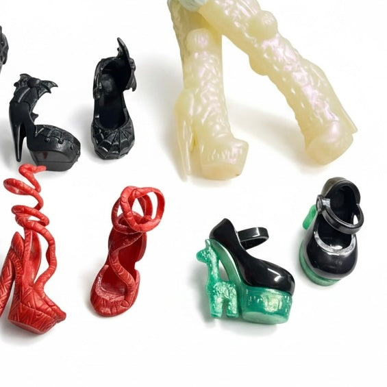 New Monster High Doll Shoes, Boots High Heels