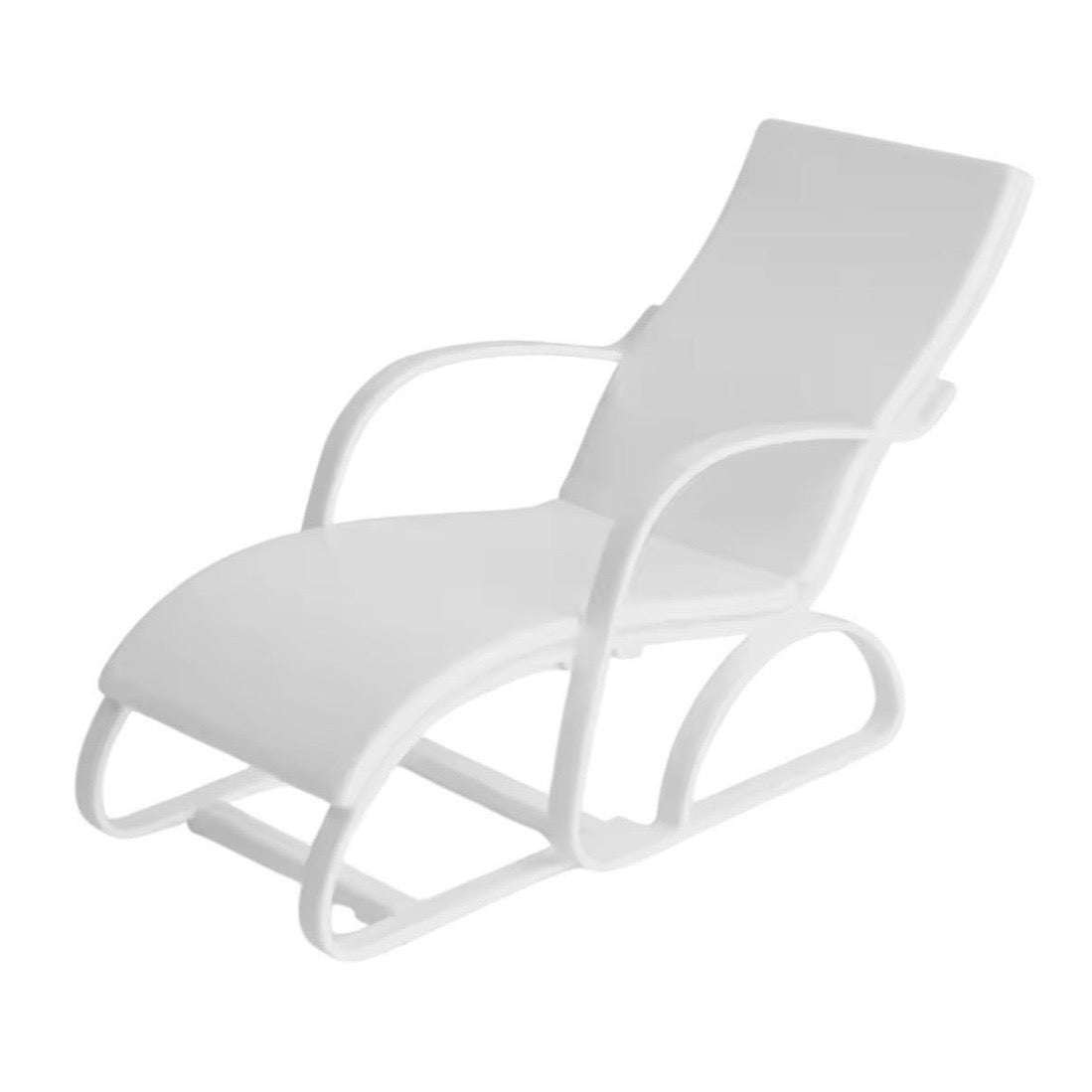 Doll Chair,  Lawn Picnic Outdoor Prop for Lounge Photos, Fashion Doll Poolside Furniture, 1:6 Scale