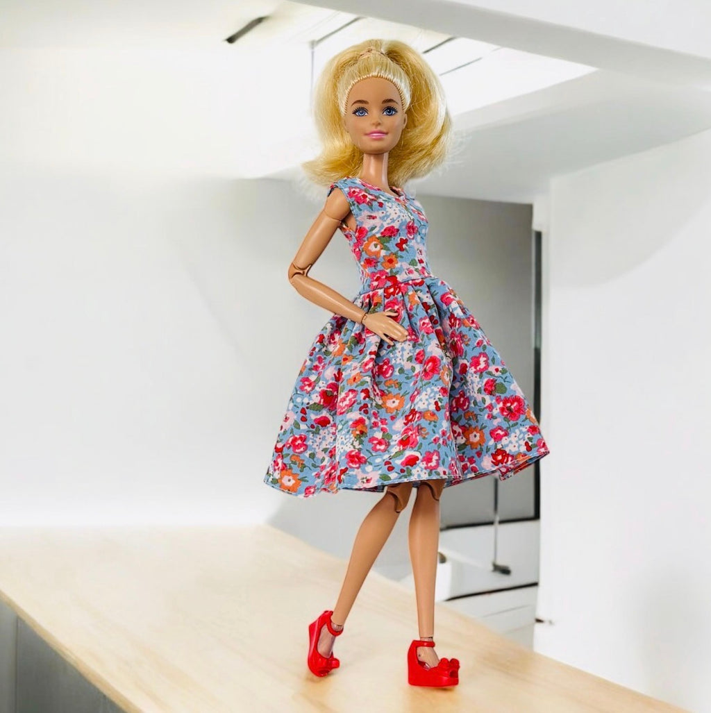 Classic Fashion Doll Dress - Regular and Curvy MTM and older