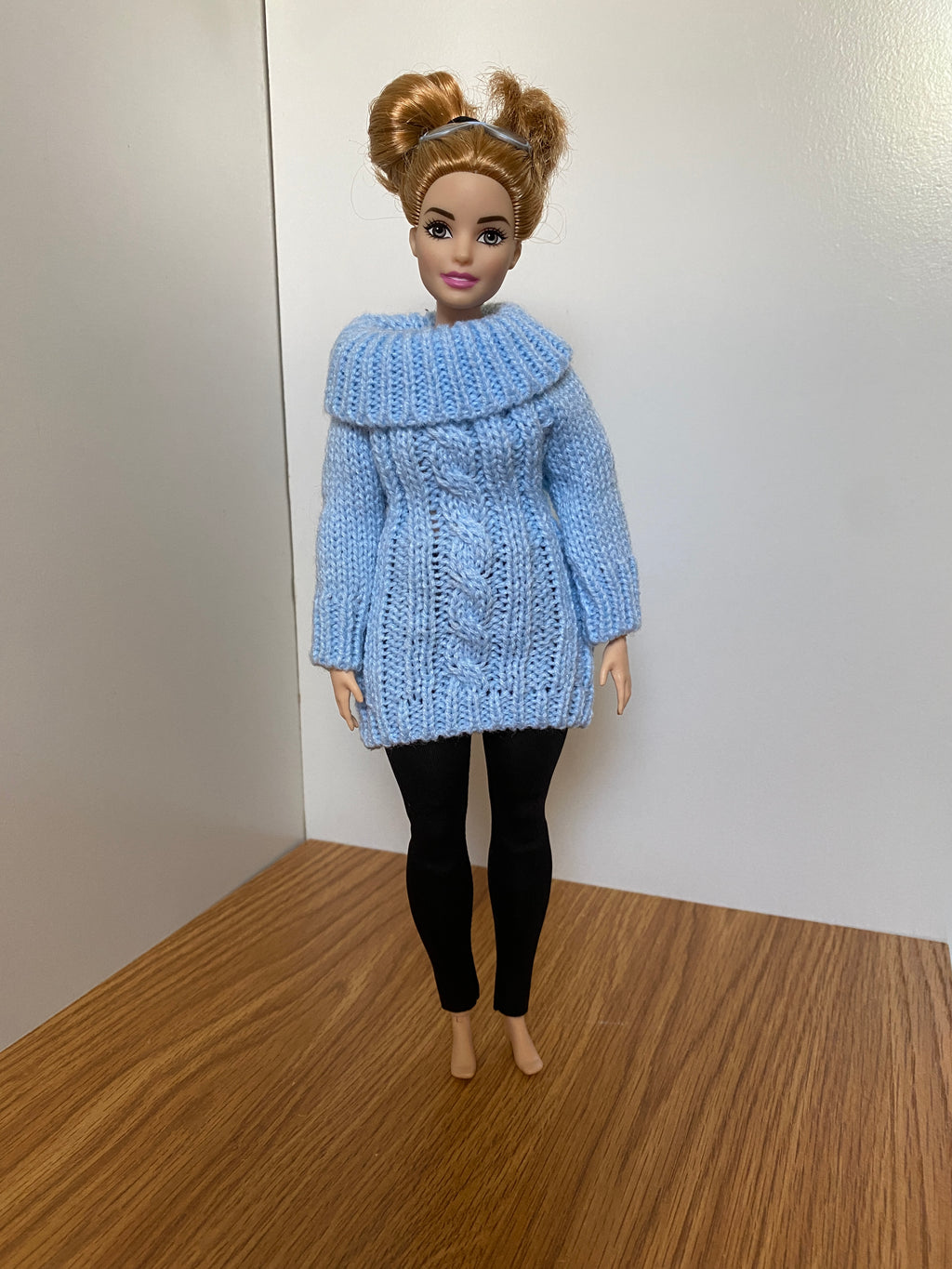 Doll Outfits and Sweaters, Doll Clothing set, White Sneakers, Accessory Options
