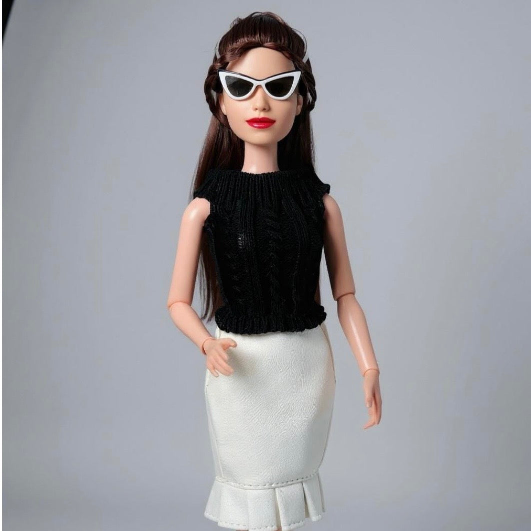 Fashion Doll Sunglasses: Curvy & Regular 11.5 inch, 1/6 scale Dolls