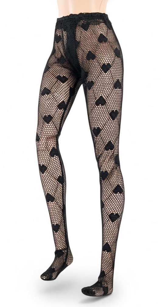 Doll Pantyhose Fishnet Tights for 1:6 Fashion Doll Curvy and Regular Type Dolls