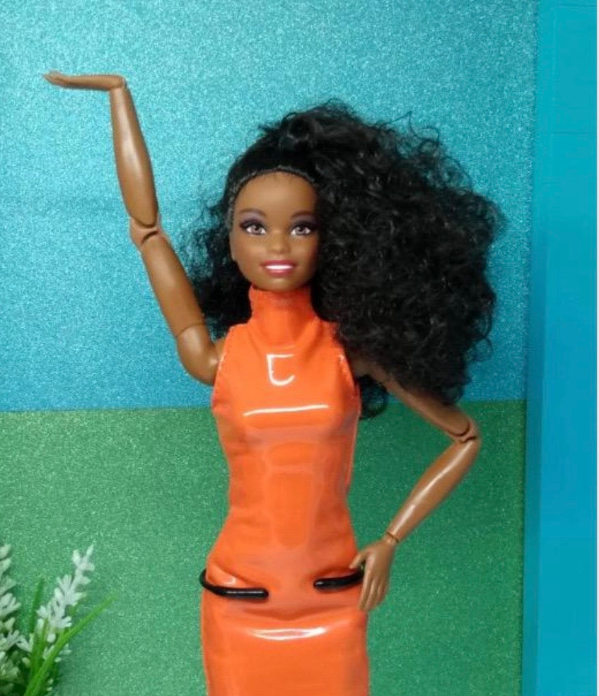 Retro Doll Mini Dress Outfit- Fits Integrity, MTM, Curvy Dolls