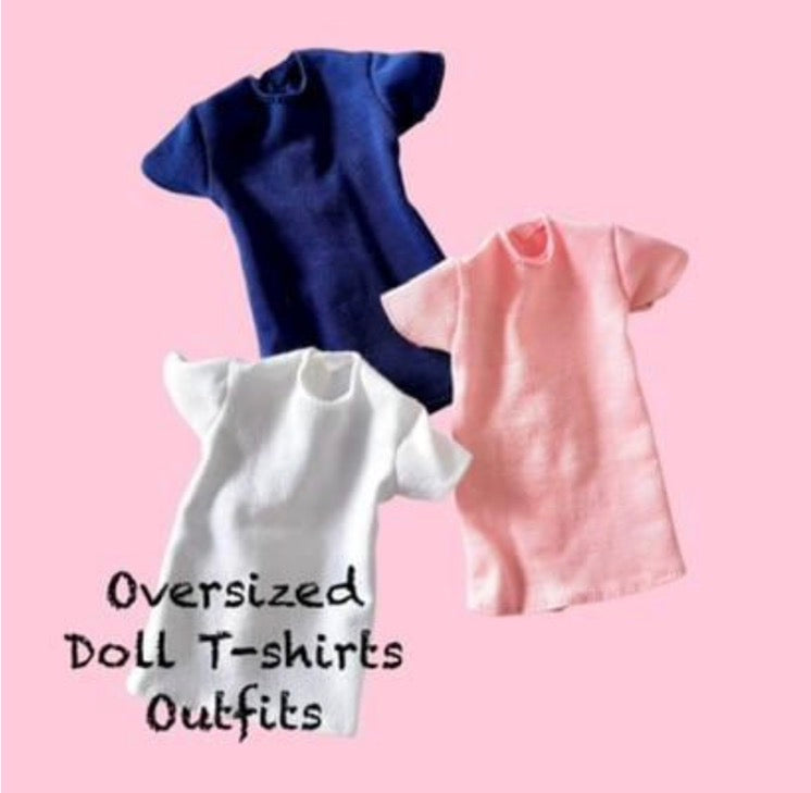 Curvy Doll Outfits and shoes, Denim Shorts, 11-12 inch Doll