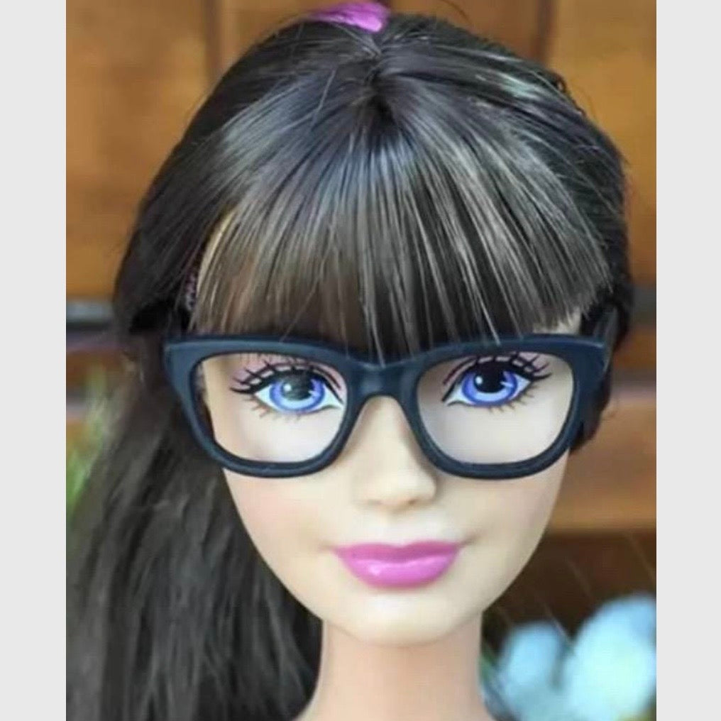 Fashion Doll Glasses: Teacher Style - No Lenses