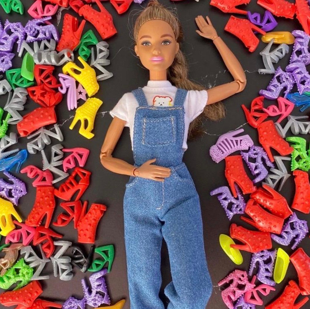 Assorted Fashion Doll Shoes (20 Pairs) - Fits 11.5" Dolls