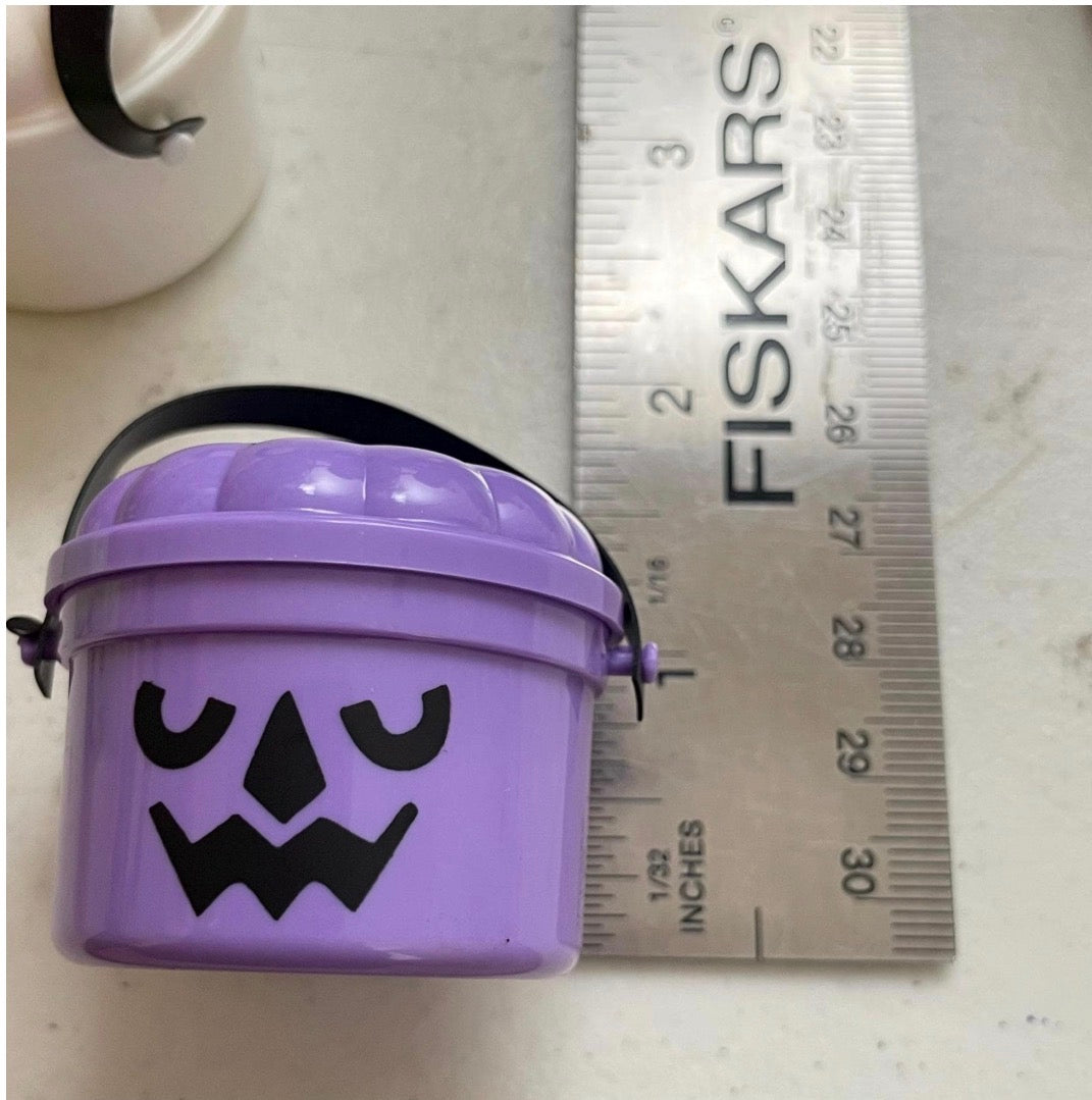 Fashion Doll Black Taffeta Dress Halloween MINI Boo Buckets