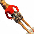 1:6 Scale, Regular Fashion Doll Clothes – Textured Skirts, Tops & Shoes