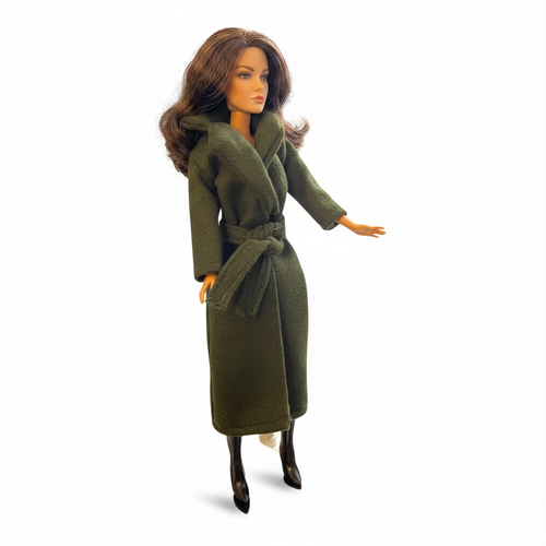 11.5" Doll Winter Coats, MTM Curvy/Regular Fit, 1/6 Scale dolls