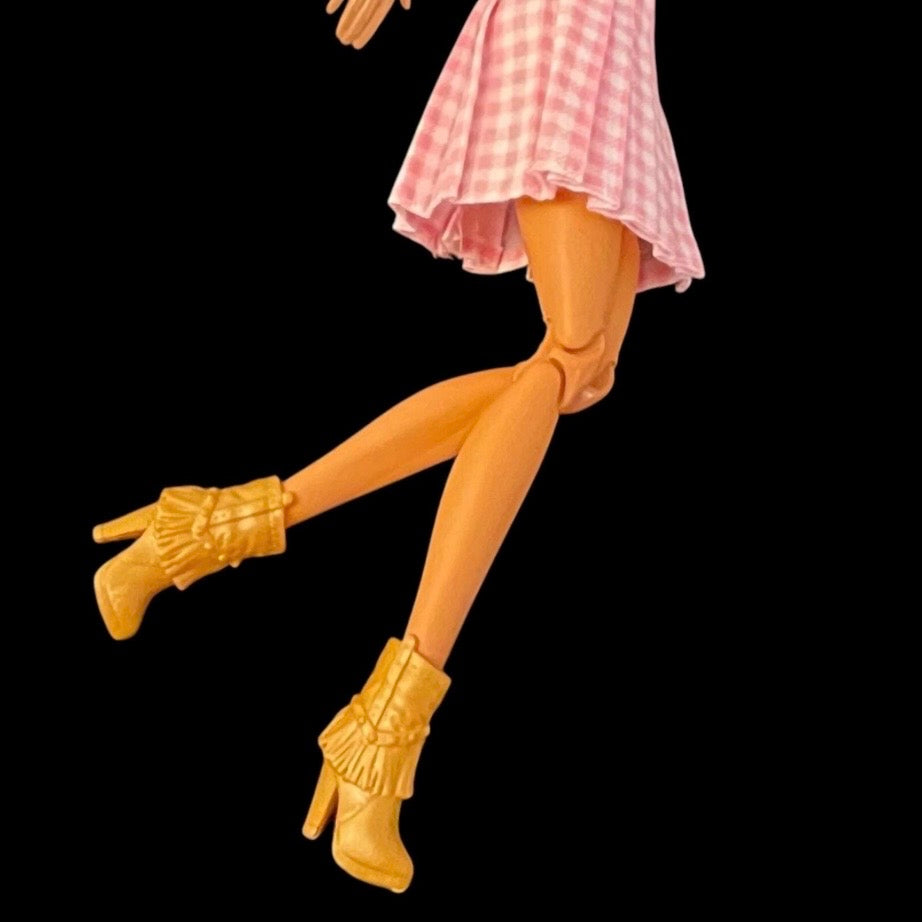 Cowboy Fringe Boots for 11.5" Fashion Doll - Made To Move