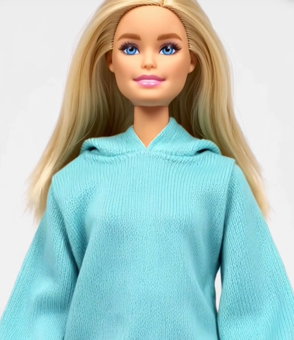 11.5” Fashion Doll Clothes: Distress and Butterfly Jeans, Hoodies and Pink Sweatshirt