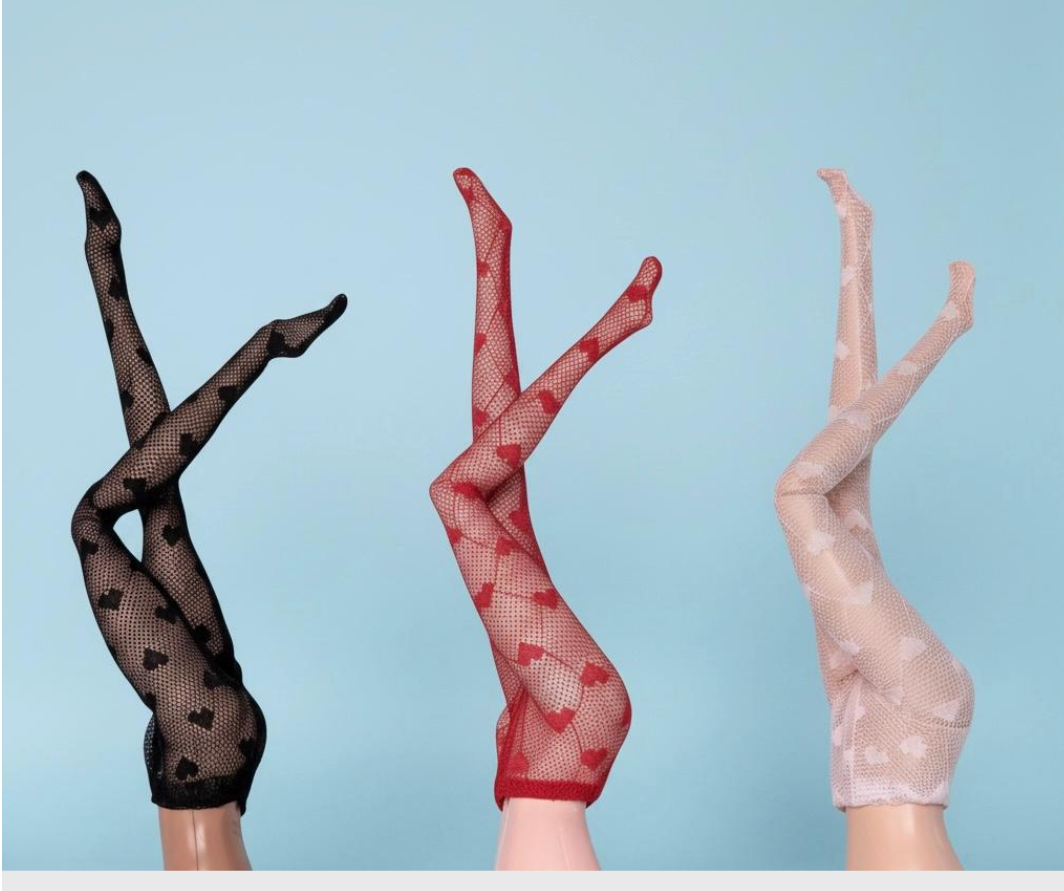 Doll Pantyhose Fishnet Tights for 1:6 Fashion Doll Curvy and Regular Type Dolls