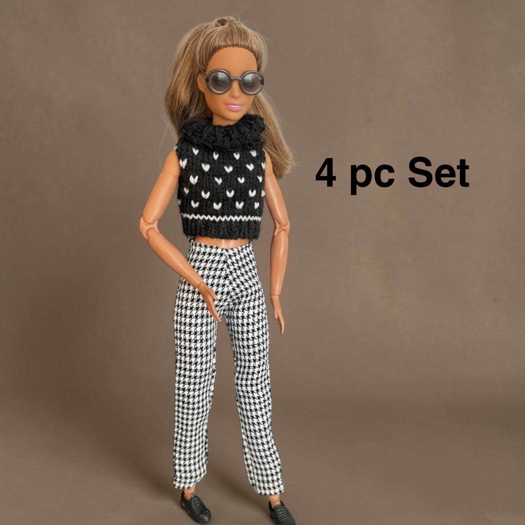 11.5” Fashion Doll Outfits; Fits Fashion Dolls Like Regular BB Doll, Made to Move, Current and some older.  Asst. choices