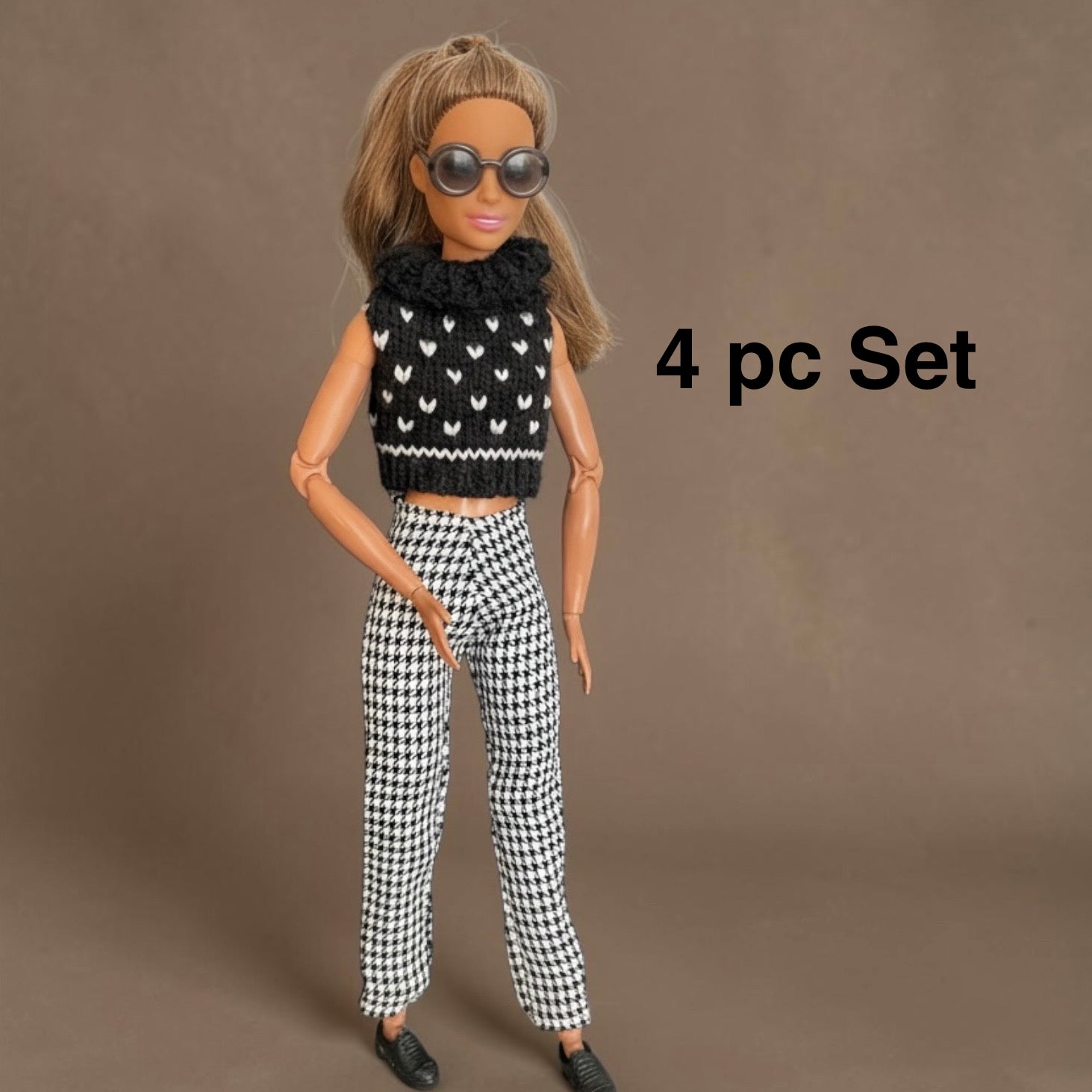 11.5” Fashion Doll Outfits; Fits Fashion Dolls Like Regular BB Doll, Made to Move, Current and some older.  Asst. choices