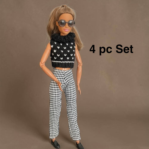 11.5” Fashion Doll Outfits; Fits Fashion Dolls Like Regular BB Doll, Made to Move, Current and some older.  Asst. choices