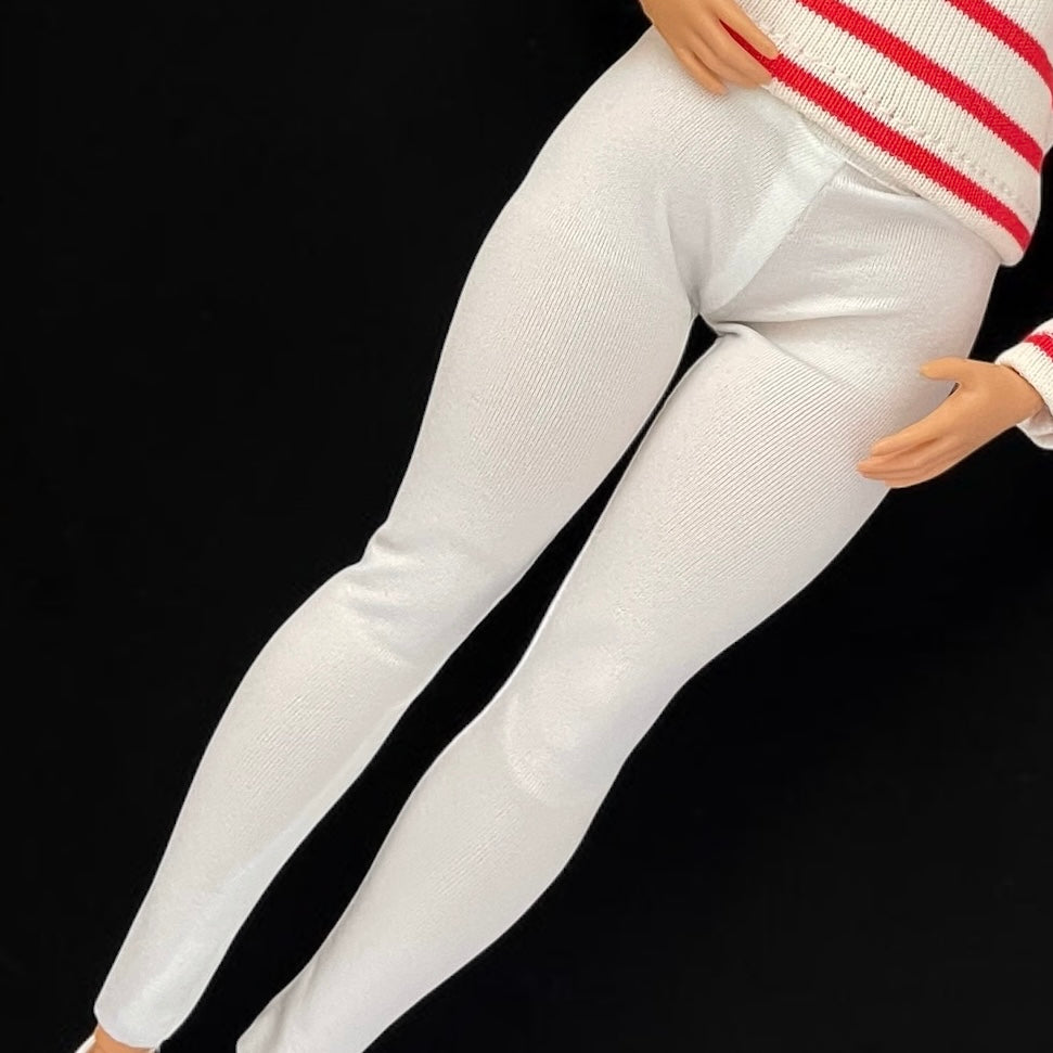 Curvy 11.5” Fashion Doll High Waist Yoga Pants Leggings - Fits Curvy Made to Move Dolls and Some Older.