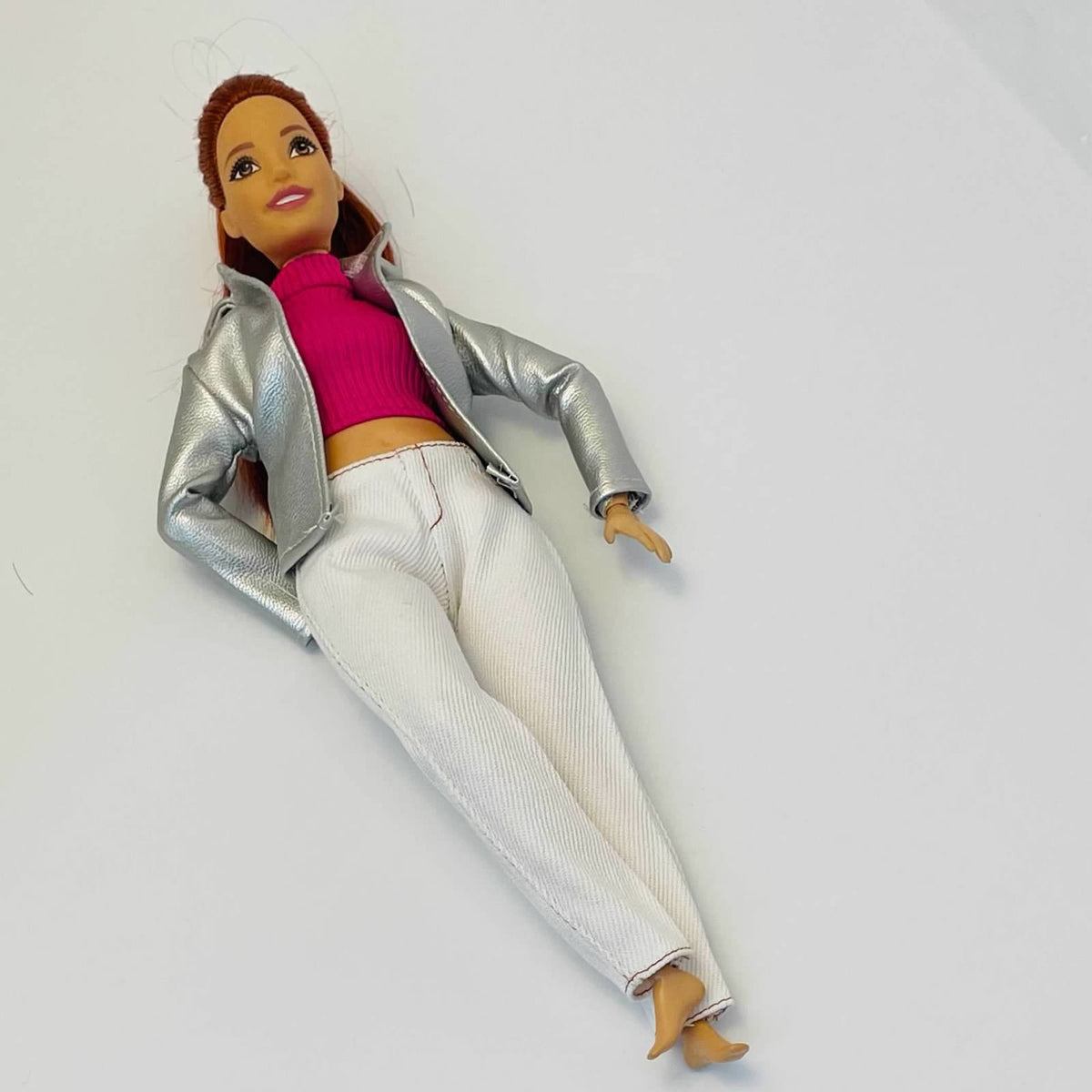 Curvy Doll Clothes, Shorts, Tops, Jeans, 1:6 Scale