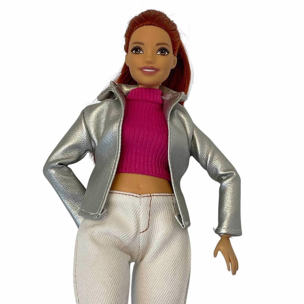Curvy Doll Clothes, Shorts, Tops, Jeans, 1:6 Scale