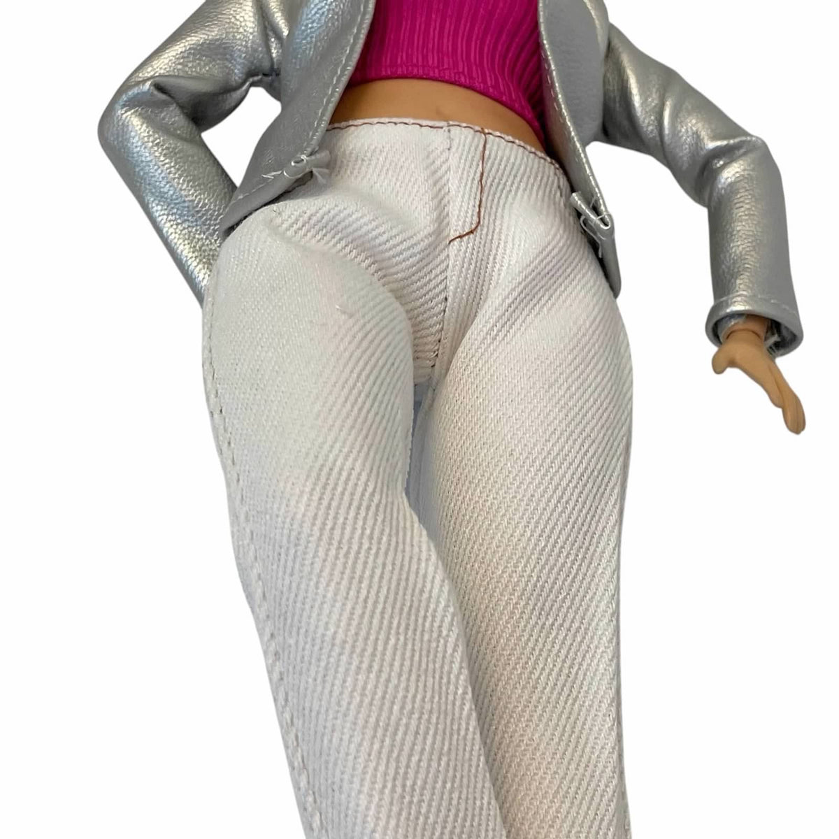 Curvy Doll Clothes, Shorts, Tops, Jeans, 1:6 Scale