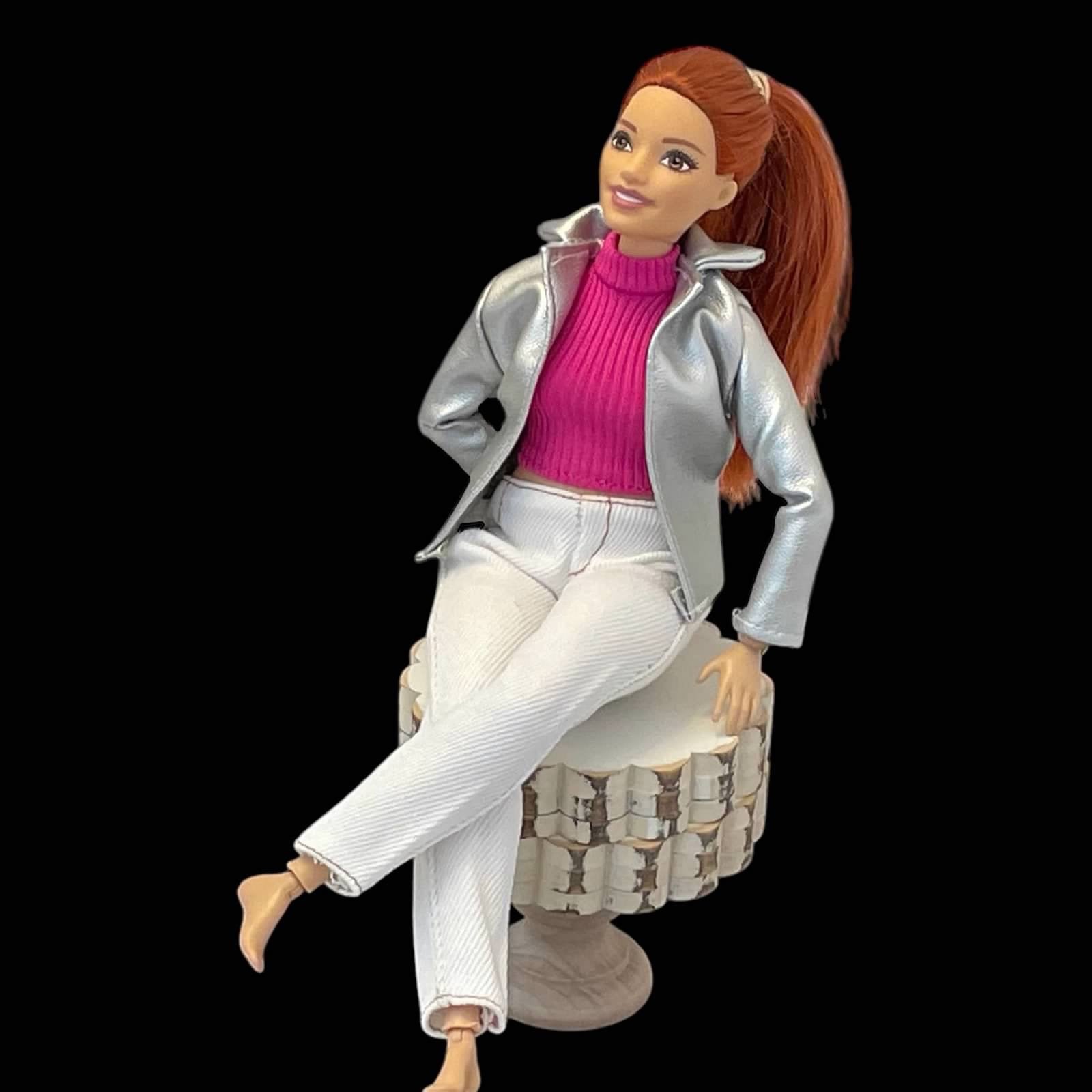 Curvy Doll Clothes, Shorts, Tops, Jeans, 1:6 Scale
