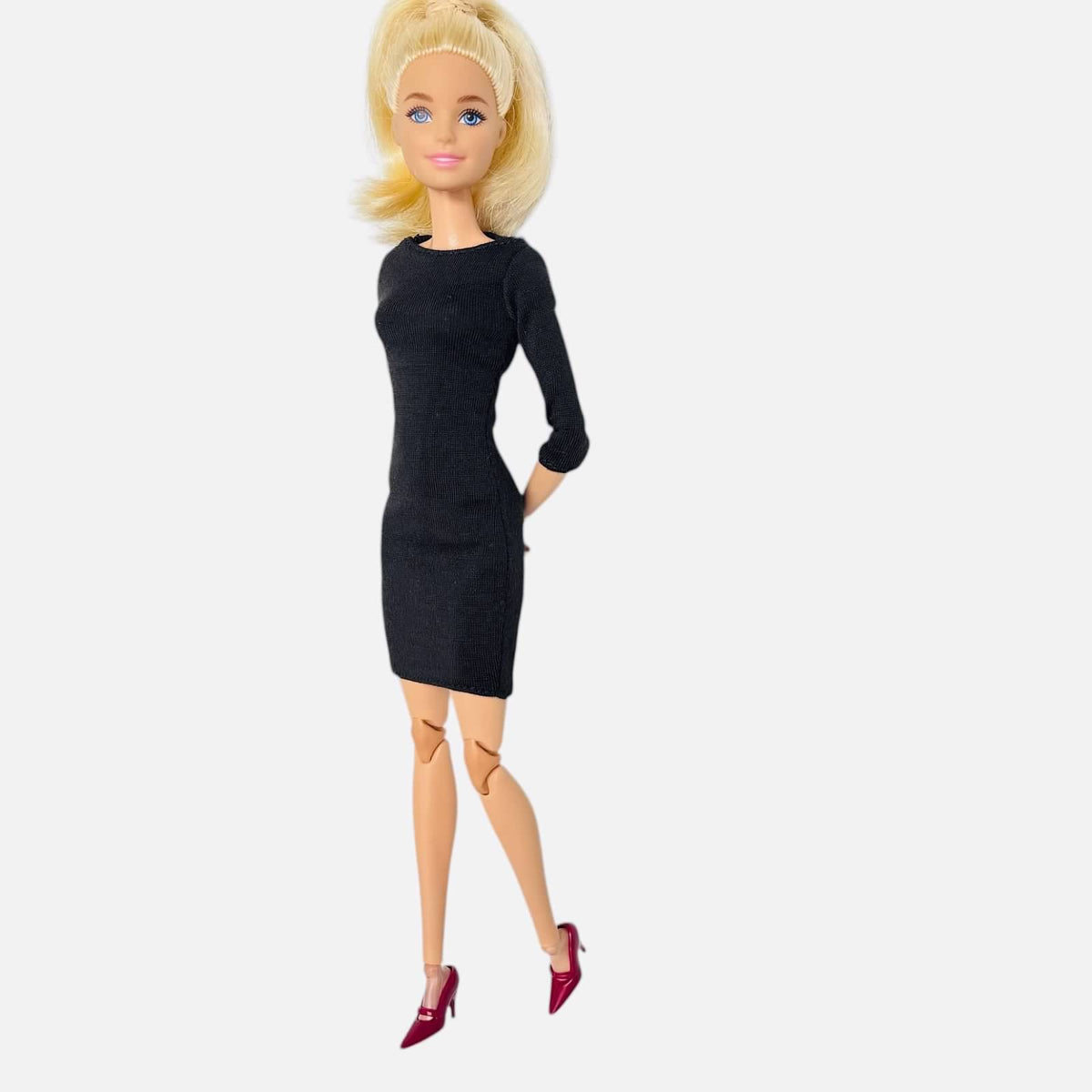 Fashion Doll Long Sleeve Dress: 11.5 inch Doll Weekend Outfit