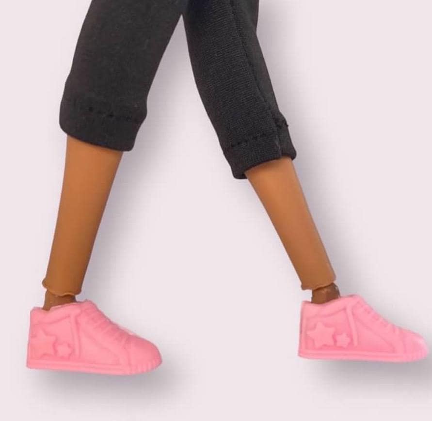 Doll Sneakers, Fashion Doll Shoes, 8 Pair