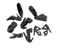 Fashion Doll Black Shoes, Boots, High Heels, 1:6 Scale