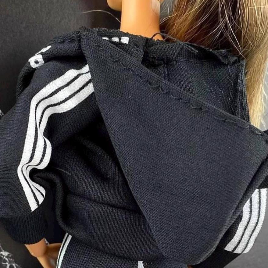 Fashion Doll Jogging Suit, BJD Doll Clothes, 1:6 Scale, Set of 2