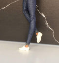 Doll Denim Skinny Jeans with White Shoes - Fits 11.5" Fashion Dolls, MTM