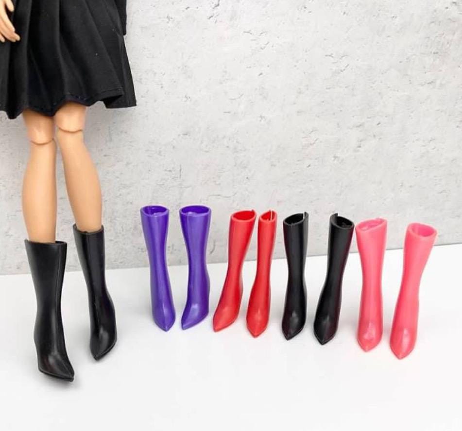 Cowboy Fringe Boots for 11.5" Fashion Doll - Made To Move
