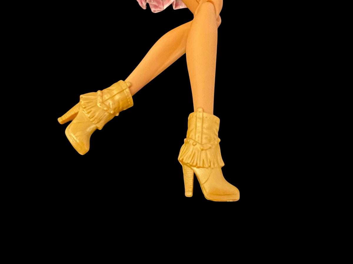 Cowboy Fringe Boots for 11.5" Fashion Doll - Made To Move