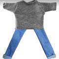 Denim jeans and shorts for Fashion dolls 1:6 scale