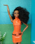Retro Doll Mini Dress Outfit- Fits Integrity, MTM, Curvy Dolls