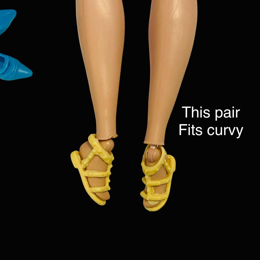 Assorted Fashion Doll Shoes (20 Pairs) - Fits 11.5" Dolls