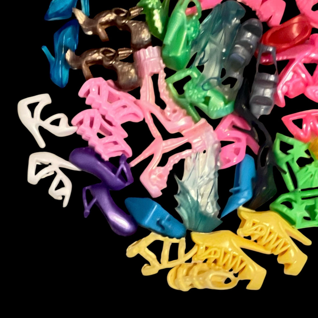Assorted Fashion Doll Shoes (20 Pairs) - Fits 11.5" Dolls