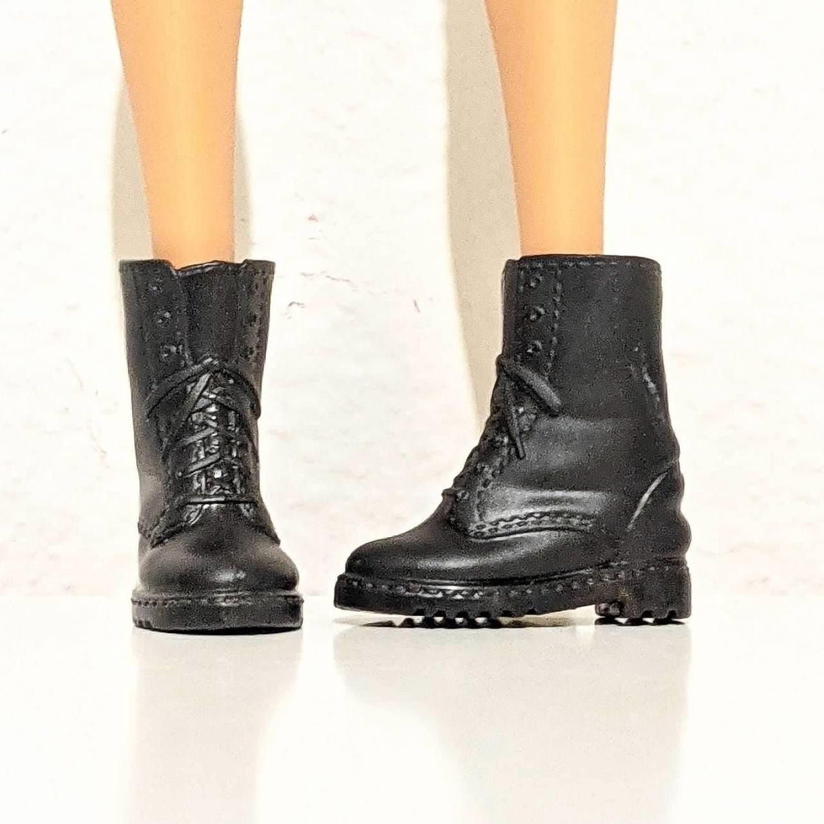 Denim Overall Doll Outfit Realistic: 1/6 Scale Fashion Doll Clothes