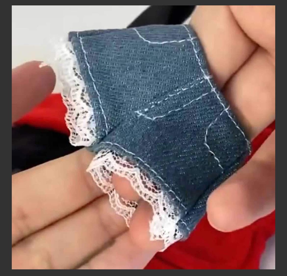 Denim jeans and shorts for Fashion dolls 1:6 scale
