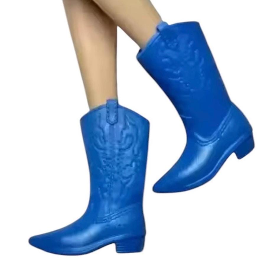 Fashion Doll Boots: Cowboy Assorted Colors Cowgirl