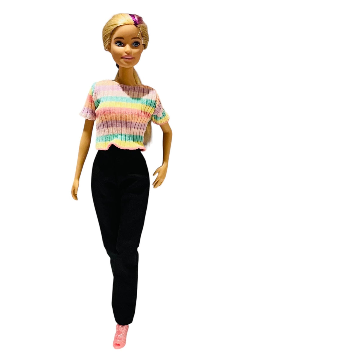 Fashion Doll overall Outfits Set: Tee shirts, Jeans and Separates
